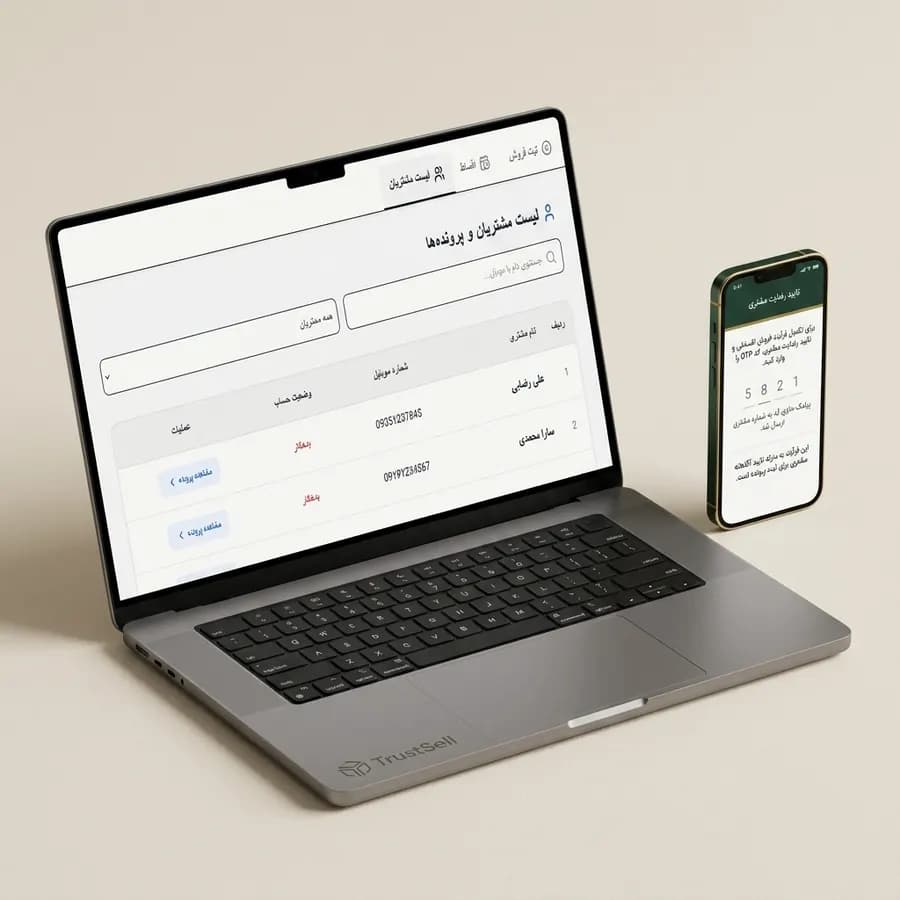 داشبورد TrustSell